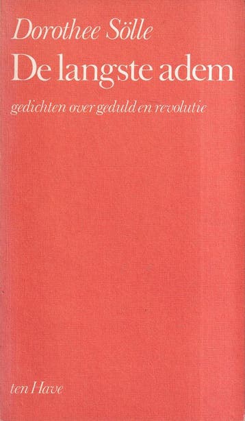 Langste adem - Sölle 9789025900984, Boeken, Verzenden, Gelezen, Sölle