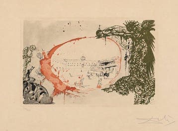 Salvador Dali (1904-1989) - Visions de paradis - from