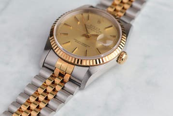 Rolex datejust 36 - 16233 - 1993 - recent onderhouden, Staal, Gebruikt, Polshorloge, Ophalen of Verzenden