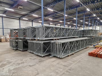 Meta multipal palletstelling, gebruikt - Staander, Ophalen of Verzenden