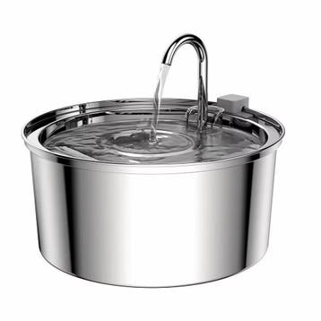 Slimlogy AquaFlow 3.2L RVS Katten Drinkfontein - Waterdispen, Ophalen of Verzenden, Nieuw