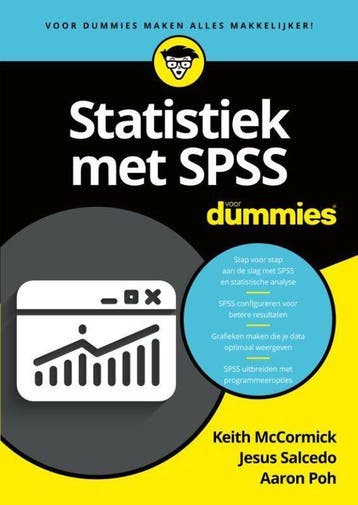 9789045355856 Statistiek met SPSS voor Dummies, Verzenden, Zo goed als nieuw, Keith Mccormick