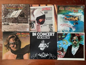 Joe Walsh - 6 x LP albums - Diverse titels - LP album (op, Cd's en Dvd's, Nieuw in verpakking