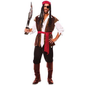 Jack sparrow kostuum, Verzenden, Nieuw, Feestartikel