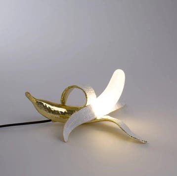Seletti - Studio Job - Tafellamp - Banaan - Glas, Hars -