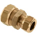 BONFIX messing knelkoppeling recht 22 x 15, Ophalen of Verzenden, Nieuw