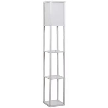 Boekenkast met Ingebouwde Lamp – 3 Planken – Zwart of Wit, Verzenden, Nieuw