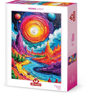 Wowo Series - Chromaverse Puzzel (1000 stukjes) | Art Puzzle, Verzenden, Nieuw
