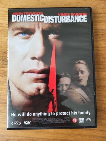 DVD - Domestic Disturbance, Cd's en Dvd's, Dvd's | Thrillers en Misdaad, Vanaf 16 jaar, Verzenden, Gebruikt, Detective en Krimi