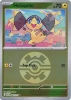 Helioptile 063/217 Reverse Holo Quick Ball Ascended Heroes, Ophalen of Verzenden, Nieuw, Losse kaart, Foil