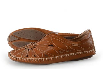 Pikolinos Instappers in maat 41 Cognac, Kleding | Dames, Overige kleuren, Verzenden, Instappers, Zo goed als nieuw