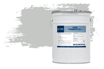 Wixx Tuinbeits UV+ RAL 7035 | Lichtgrijs 10L, Nieuw, Beits, Grijs, Verzenden
