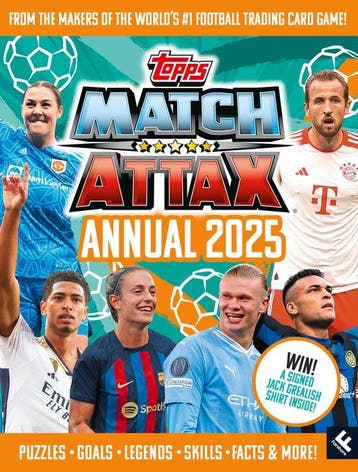 Match Attax Annual 2025 - Match Attax 9780008658816, Verzenden, Zo goed als nieuw, Match Attax