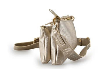 Laurent David Schoudertas Goud, Sieraden, Tassen en Uiterlijk, Verzenden, Zo goed als nieuw