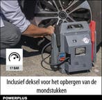 Powerplus 4-in-1 energiestation POWE80090 - starthulp 1600cc, Doe-het-zelf en Verbouw, Gereedschap | Boormachines, Ophalen of Verzenden