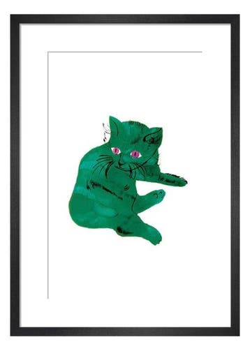 Andy Warhol - “Green Cat, 1954”., Antiek en Kunst