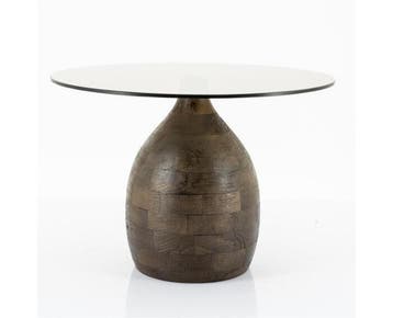 Coffee table Bond 60x60cm - brown | BY-BOO, Ophalen of Verzenden, Nieuw