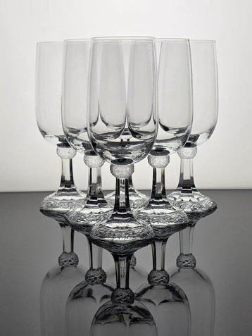 Rosenthal - Wijnglas (6) - Maria - Glas, Antiek en Kunst