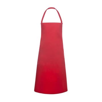 GGM Gastro | KARLOWSKY | Slabbenschort Basic - Rood | LSBKR, Verzenden, Nieuw, Rood, Schort