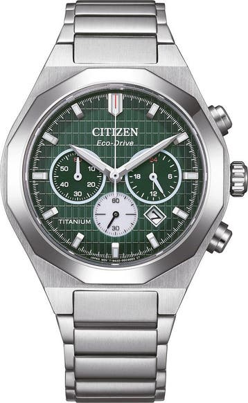 Citizen CA4691-59X Zenshin 60 Senkei Super Titanium horloge, Overige materialen, Verzenden, Nieuw, Polshorloge