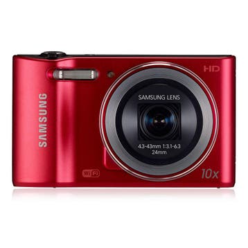Samsung WB30F Digitale Compact Camera - Rood, Verzenden, Gebruikt