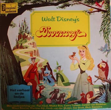 Walt Disneys Doornroosje: Het Verhaal en de liedjes, Cd's en Dvd's, Gebruikt, 12 inch