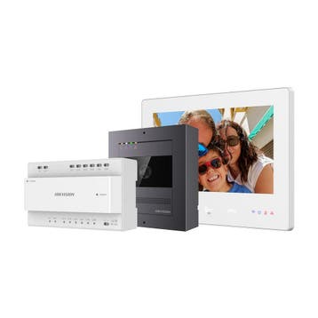 Hikvision DS-KIS704EY Video intercom 2 Draads Full, Ophalen of Verzenden, Nieuw