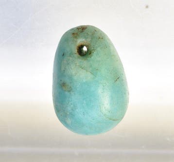 Neolithisch Amazoniet Prachtige blauwe amazoniet hanger