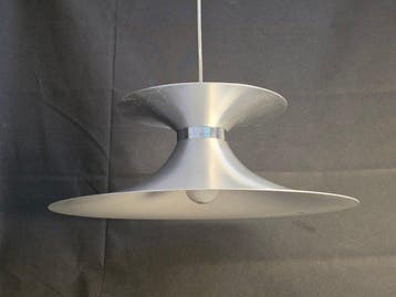 Markslojd - Plafondlamp - Geborsteld staal - Zweedse vintage, Antiek en Kunst, Antiek | Lampen