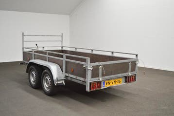 Verdonk Bakwagen 2000KG 300x130cm Bakwagen, Ophalen of Verzenden, Gebruikt