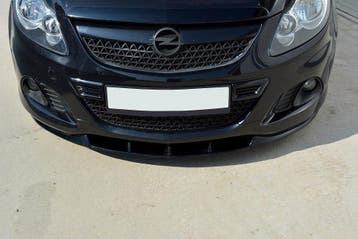 Front Splitter OPEL CORSA D NURBURG (VOOR OPC / VXR BUMPER), Verzenden