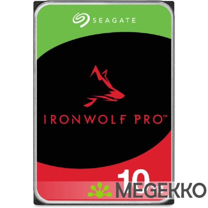 Seagate HDD NAS 3.5  10TB ST10000NT001 Ironwolf Pro, Computers en Software, Harde schijven, Nieuw, Verzenden