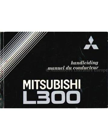 1983 MITSUBISHI L300 INSTRUCTIEBOEKJE NEDERLANDS | FRANS