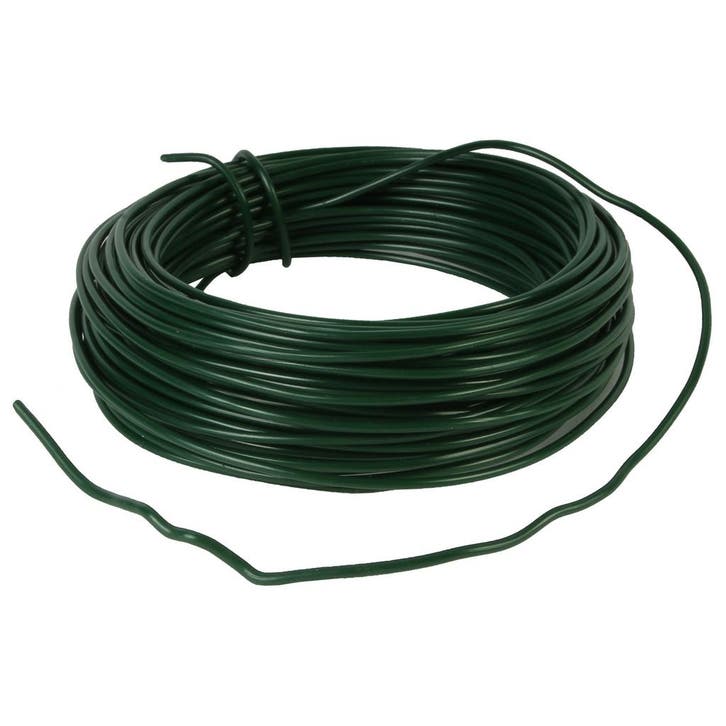 Talen Tools Spandraad Geplastificeerd 15m x 2mm - Veilige..., Tuin en Terras, Kweekspullen, Nieuw, Ophalen of Verzenden