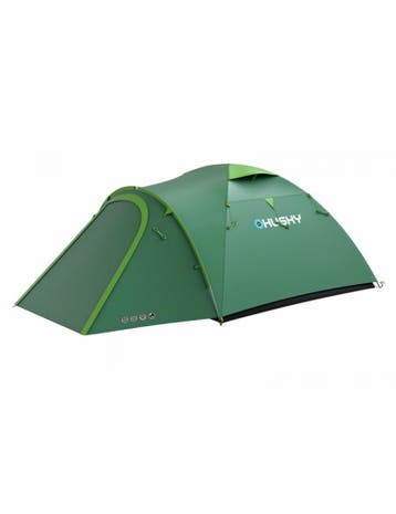 Husky Bizon 4 Plus - klassieke tent - 4 persoons - Groen, Verzenden, Nieuw, Tot en met 4
