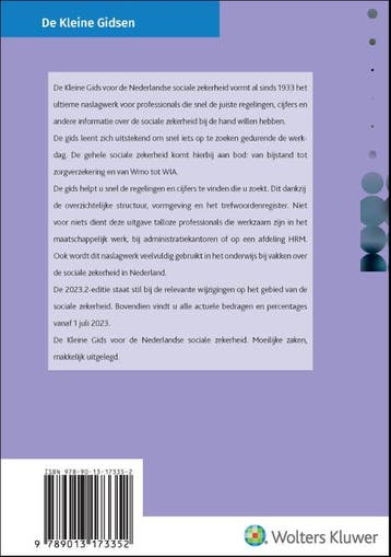 De Kleine Gids voor de Nederlandse sociale zekerheid 2023.2, Boeken, Studieboeken en Cursussen, Verzenden, Gelezen