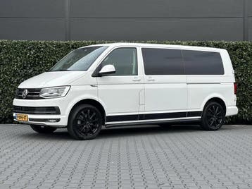 Zakelijke lease - Volkswagen Transporter 2.0 TDI L2H1 DC, Automaat, Gebruikt, Wit, Leder