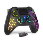 RGB Gaming Controller voor PS5 / PS4 / PC - Draadloze, Verzenden, Nieuw