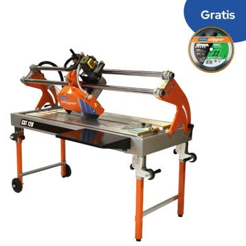 Norton Clipper CST120 ALU steenzaagmachine, Doe-het-zelf en Verbouw, Gereedschap | Zaagmachines, Norton Clipper, 70 mm of meer