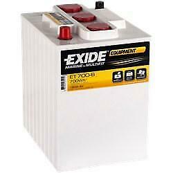 Exide Equipment accu 6V 190Ah 244x190x275, Verzenden, Nieuw