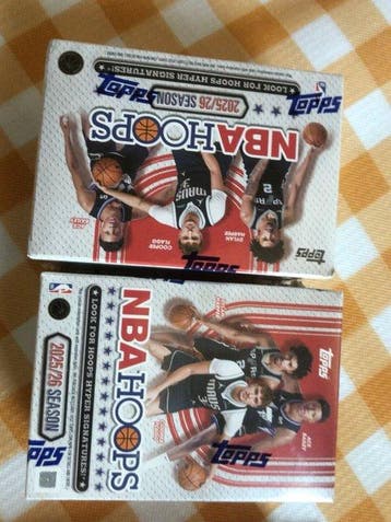 2025/26 Topps NBA Hoops Sealed box - 2 Sealed box - Good, Nieuw
