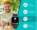 2dekans | FITAGE Smartwatch - Smartwatches - Stappenteller -, Sport en Fitness, Ophalen of Verzenden, Zo goed als nieuw