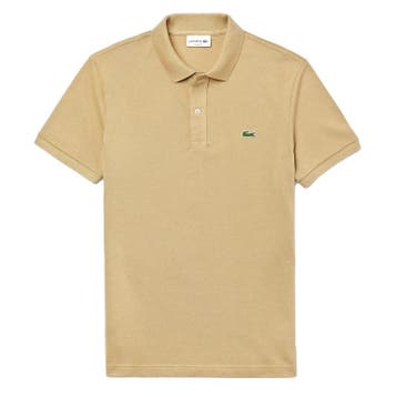 2dekans | Lacoste Slim Fit Polo Shirt - Korte Mouw - 100%, Ophalen of Verzenden, Nieuw, Beige, Lacoste