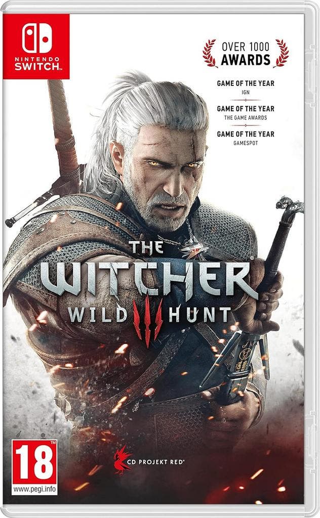 Switch The Witcher 3: Wild Hunt, Spelcomputers en Games, Spelcomputers | Nintendo Switch, Zo goed als nieuw, Verzenden