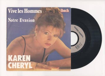 Karen Cheryl – Vive Les Hommes / Notre Evasion (1-7-Vinyl-S, Ophalen of Verzenden, Nieuw in verpakking