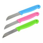 Benson Set van 5 schilmesjes - RVS - Kleurrijke handvatten, Ophalen of Verzenden, Nieuw