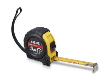 rolbandmaat Deluxe - 5 mtr. - 19mm, Ophalen of Verzenden, Nieuw