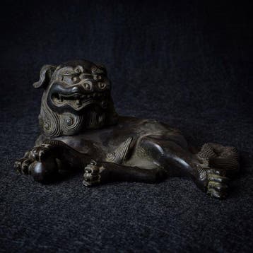 Wierookbrander - Brons - Foo dog