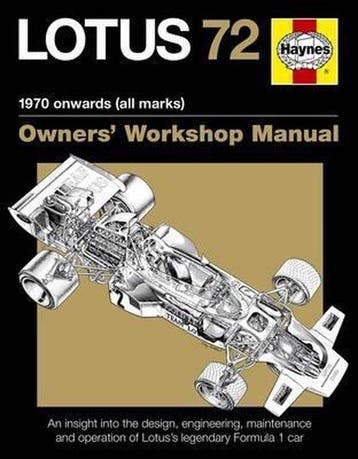 Lotus 72 Owners Manual - Ian Wagstaff 9780857331274, Boeken, Verzenden, Zo goed als nieuw, Ian Wagstaff