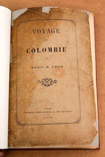 Soeur Marie Saint-Gautier - Voyage en Colombie de 1890 a, Antiek en Kunst, Antiek | Boeken en Bijbels